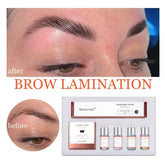 Pro Brow Lift Lamination Kit with Keratin & Cling Film – Home Use - Himpall